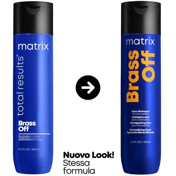 MATRIX TOTAL RESULTS BRASS OFF SHAMPOO 300 ML - Image 2
