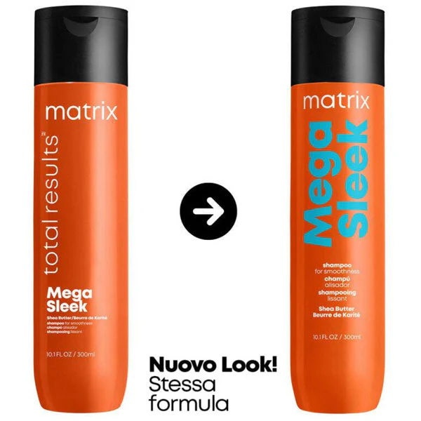 MATRIX TOTAL RESULTS MEGA SLEEK SHAMPOO 300 ML - Image 3