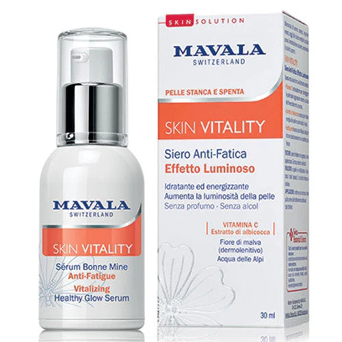 MAVALA SKIN VITALITY SIERO ANTI FATICA EFFETTO LUMINOSO 30 ML