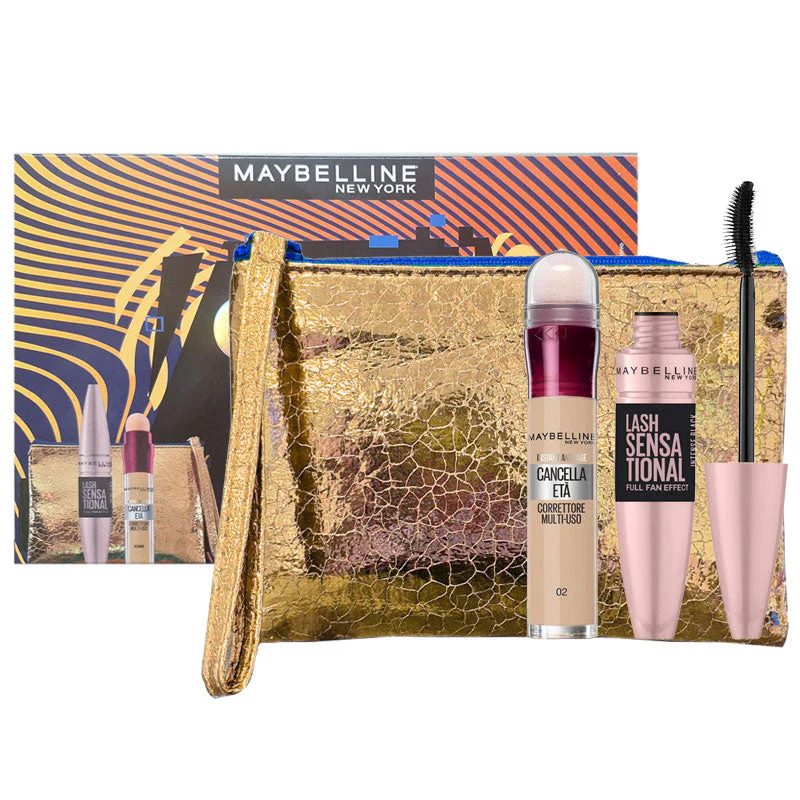 MAYBELLINE COFANETTO MASCARA LASH SENSATIONAL + CANCELLA ETA' 02