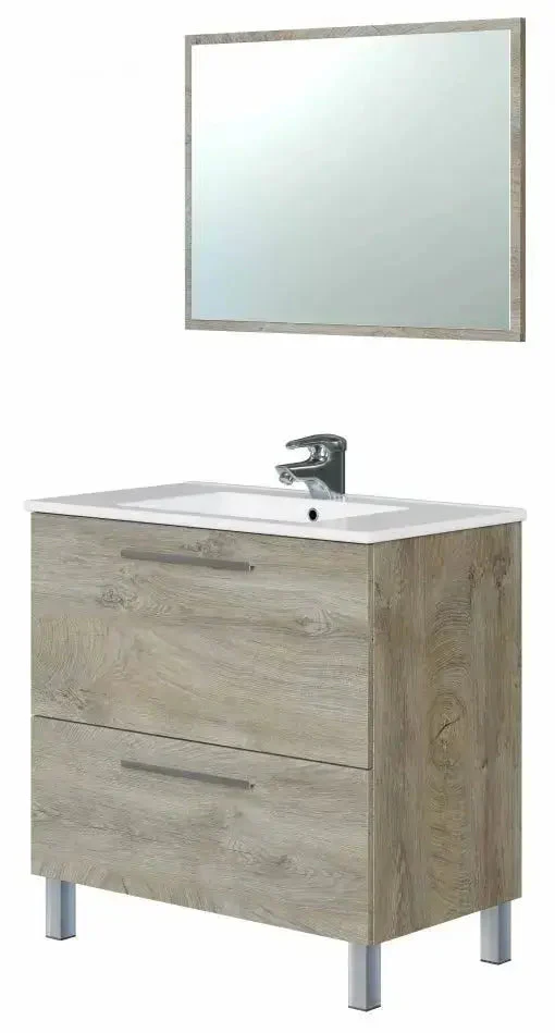 Mobile Bagno Rovere Alaska 80x45x80 cm - Image 2