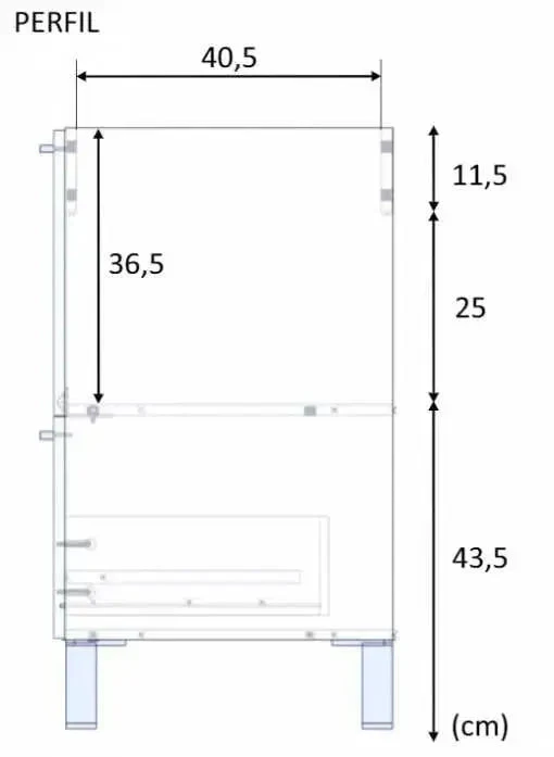 Mobile Bagno Rovere Alaska 80x45x80 cm - Image 5