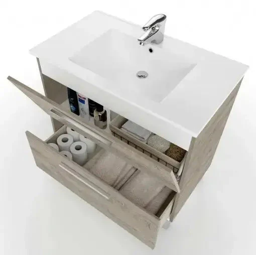 Mobile Bagno Rovere Alaska 80x45x80 cm - Image 6