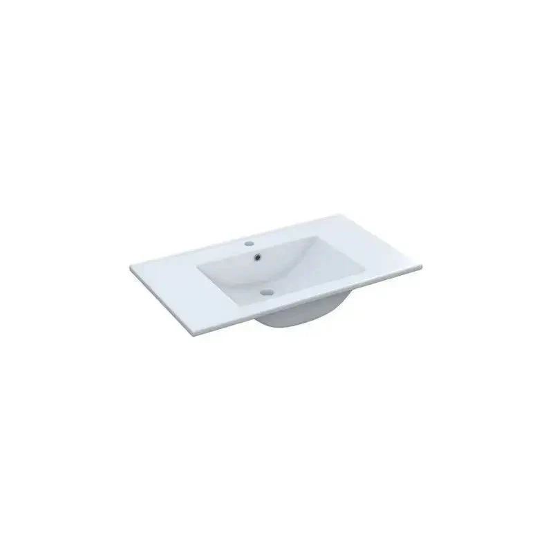 Mobile Bagno Sospeso in Rovere Nordico 80 cm - Image 3