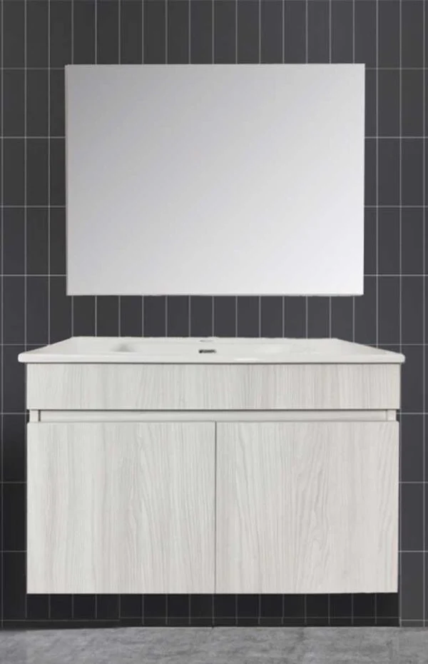 Mobile Bagno Sospeso Cortina con Due Ante in due Misure - Image 3