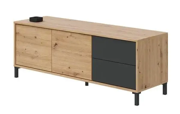 Mobile Basso Tv 2A+2C 130X41X47H Ra - Image 3