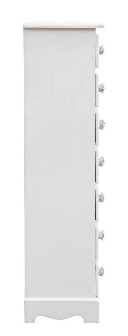 Mobile cassettiera blanc 7 cassetti 29x23x89h - Image 3