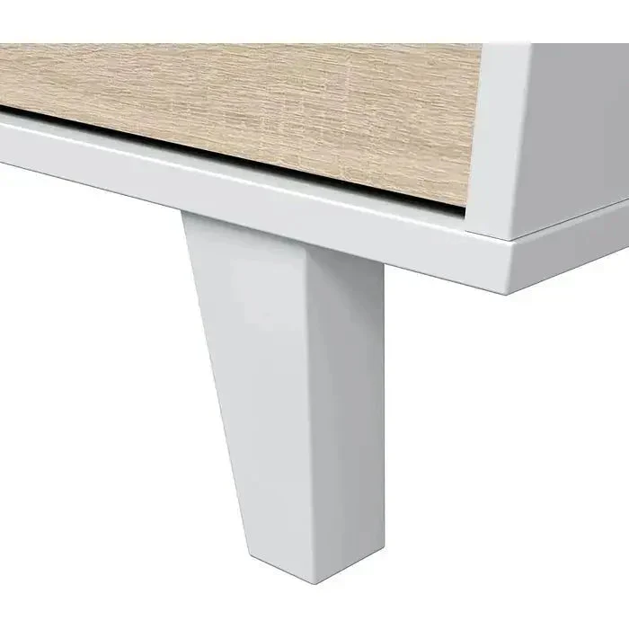 Mobile credenza 3 ante 154x41x75h bianco lucido canadian - Image 4
