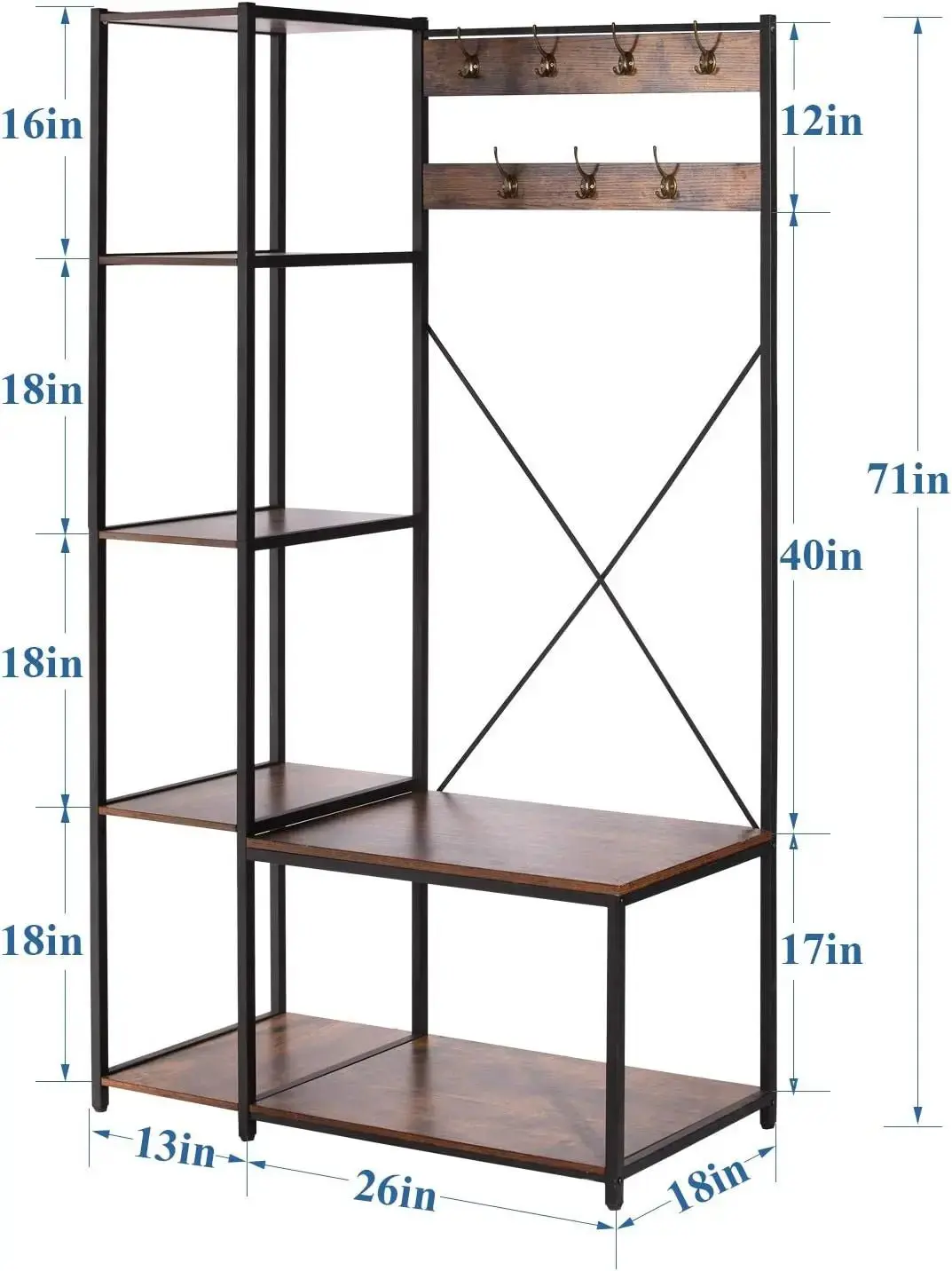 Mobile ingresso industrial 110x40x180h - Image 7