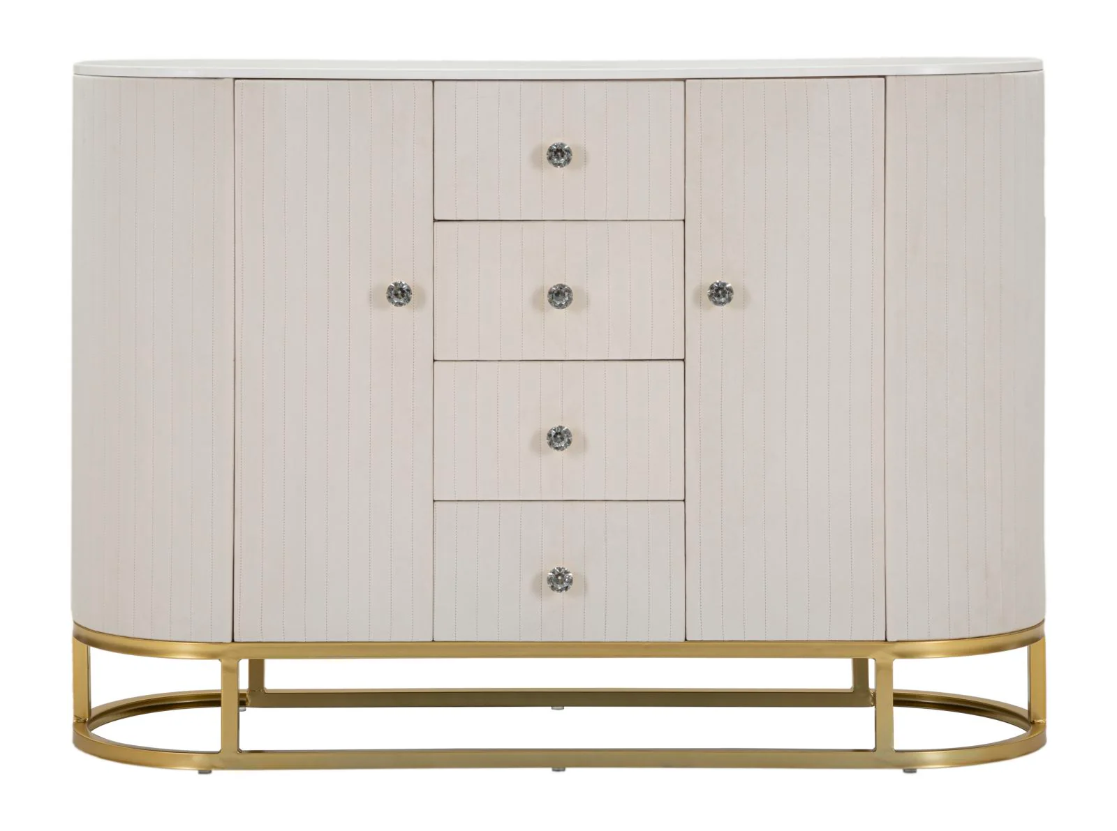 Mobile Crema Montpellier 120x40x85 cm con Design Elegante e Funzionalità Superiore - Image 2