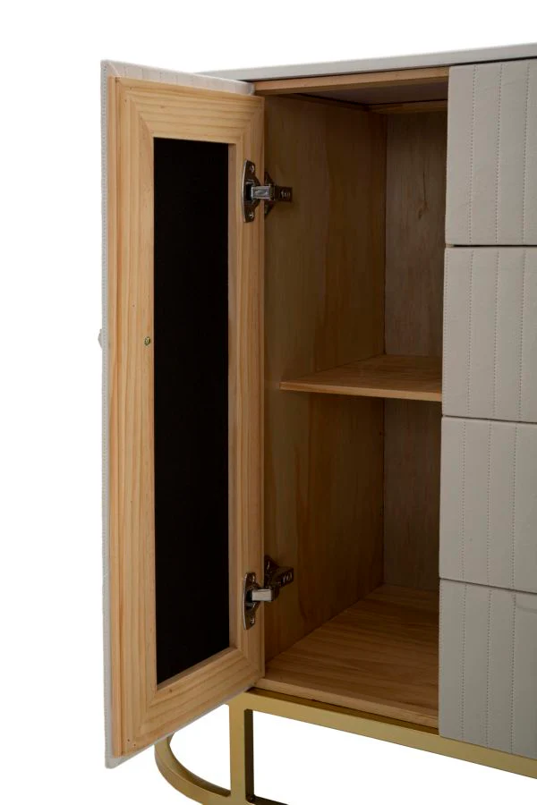 Mobile Crema Montpellier 120x40x85 cm con Design Elegante e Funzionalità Superiore - Image 6