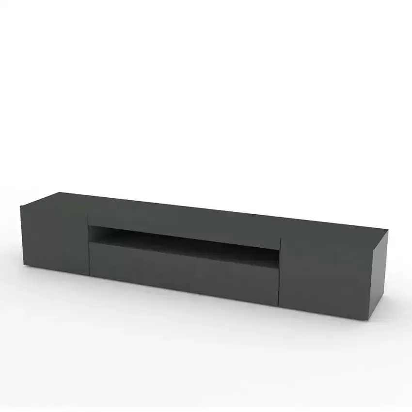 Mobile Porta TV Daiquiri Anthracite L - Dimensioni 200x40x36 cm - Image 3