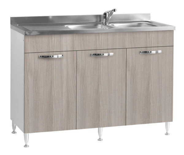 Mobile Sottolavello in Kit Cucina 80 o 120 cm