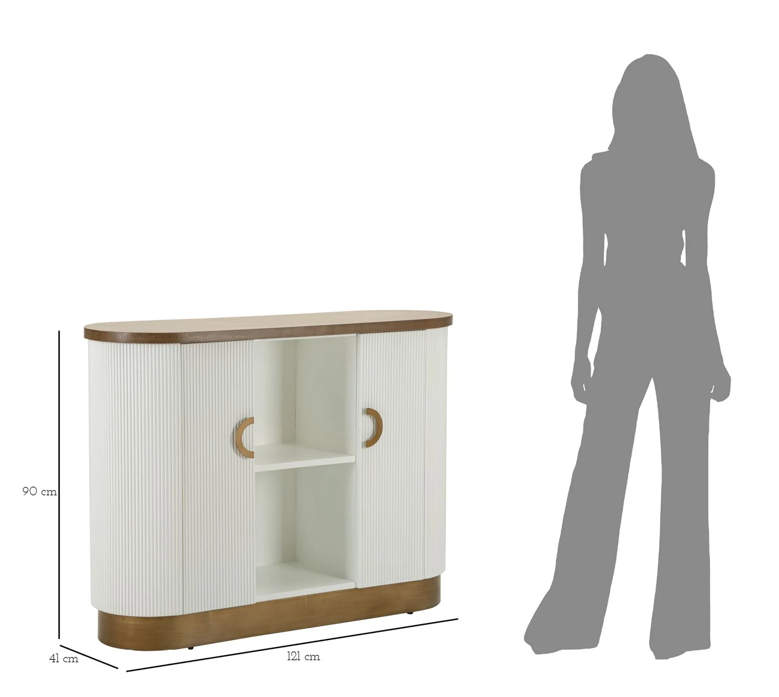 Mobile Tolosa Elegante 121x41x90 cm - Image 11