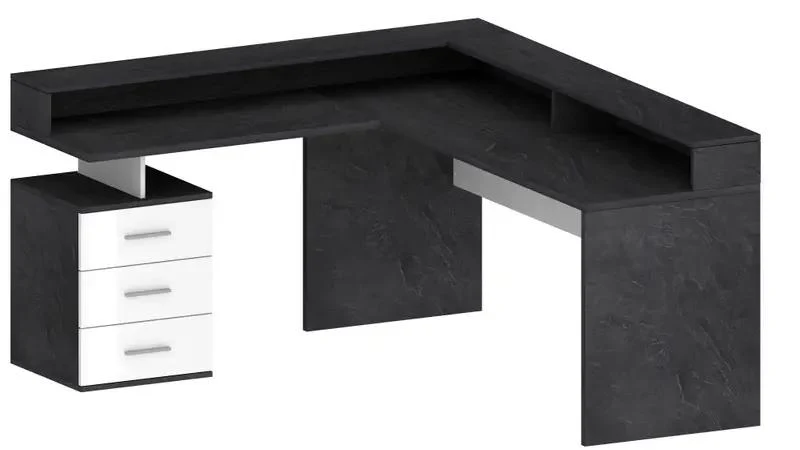 Scrivania New Selina ad angolo con sopralzo moderna e funzionale - Image 14