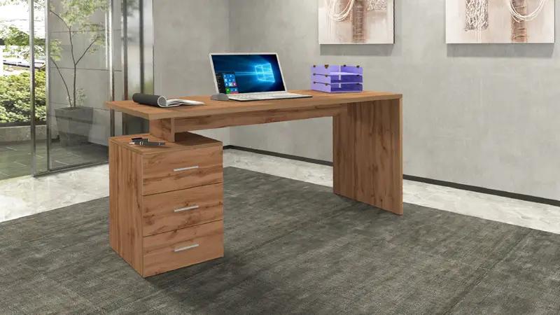 Scrivania New Selina da 160 cm in Legno con 3 cassetti - design moderno - Image 16