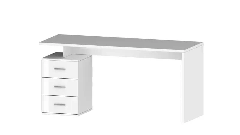Scrivania New Selina da 160 cm in Legno con 3 cassetti - design moderno - Image 4