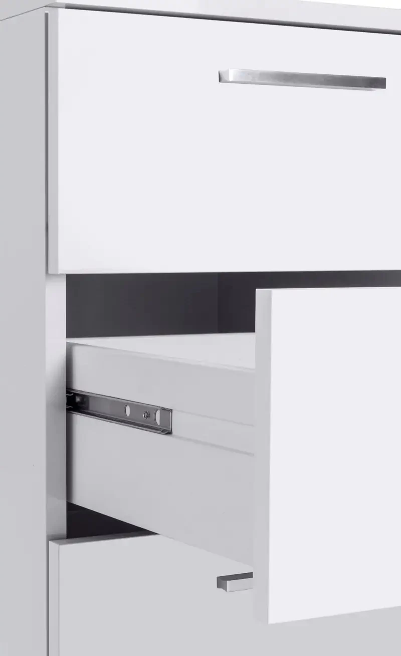 Scrivania New Selina da 160 cm in Legno con 3 cassetti - design moderno - Image 6