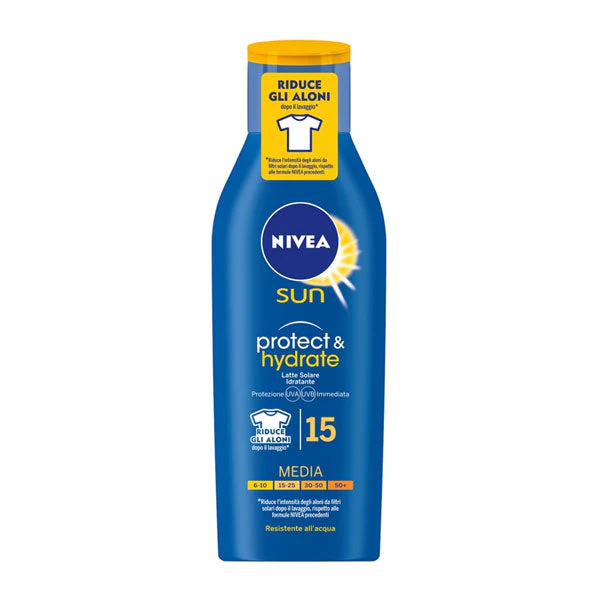 NIVEA SUN PROTECT & HYDRATE LATTE SOLARE SPF 15 200 ML
