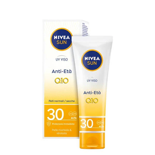 NIVEA SUN Q10 CREMA VISO ANTI-RUGHE SPF 30 50 ML - Image 2