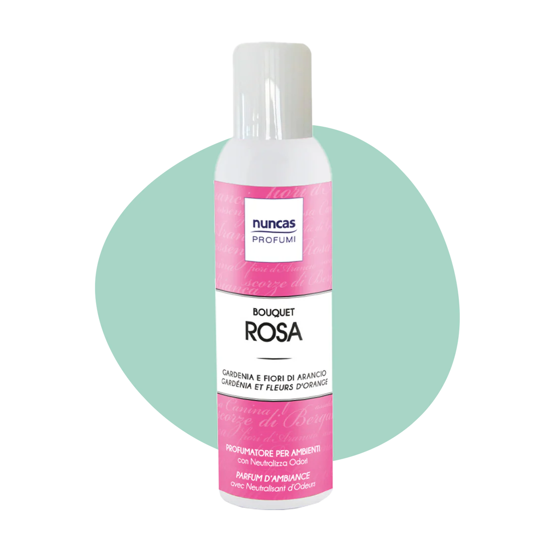 Nuncas bouquet profumatore spray ambienti rosa - 250ml