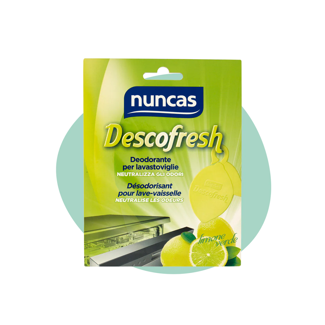 Nuncas descofresh deodorante lavastoviglie - 1 pezzo