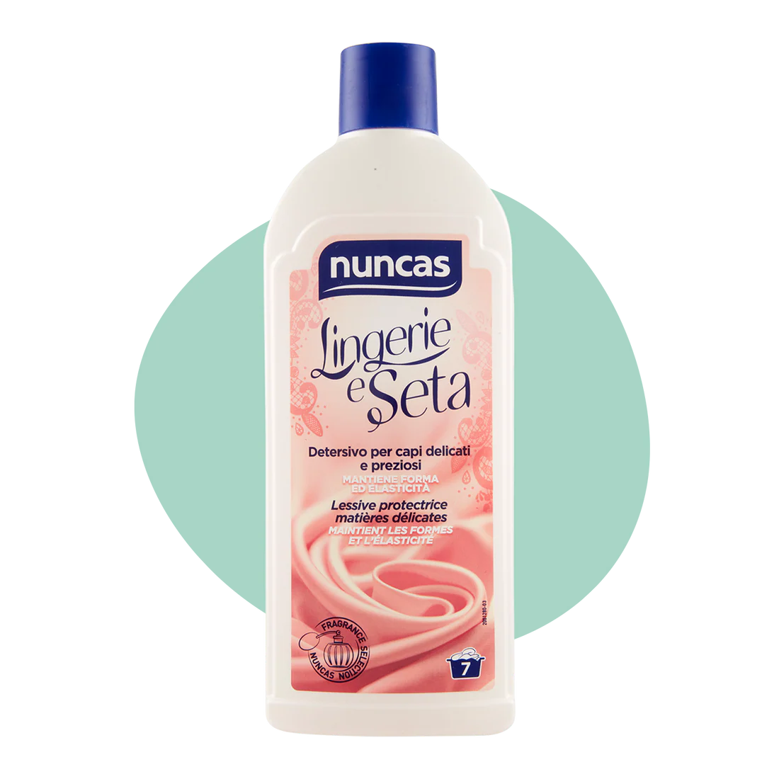 Nuncas lingerie e seta detersivo capi delicati - 500ml