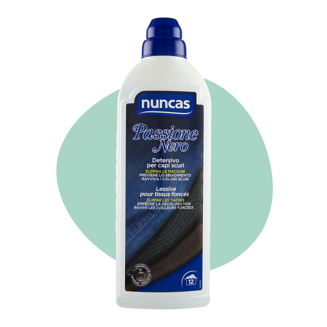 Nuncas passione nero detersivo capi scuri - 750ml