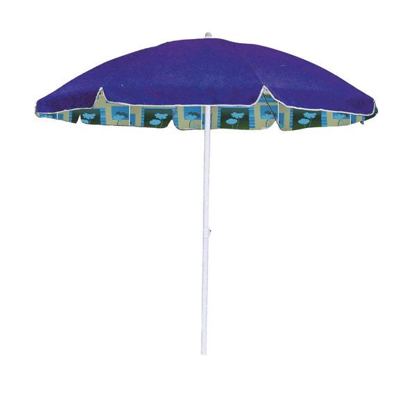 Ombrellone Mare Ø 200 cm - Telo Cotone, Palo Acciaio, Borsa Inclusa - Image 2