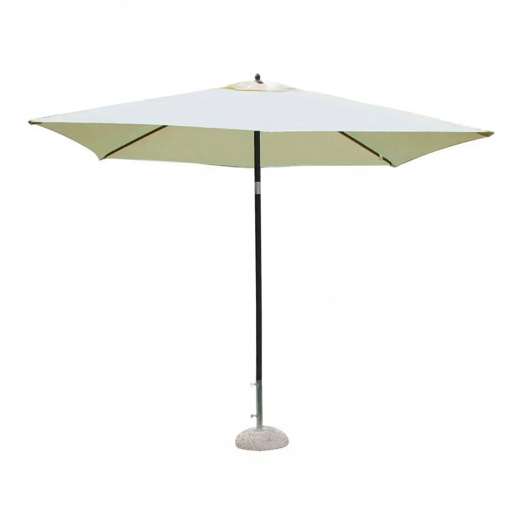 Ombrellone Ecrù Nice Nero P/C 2 x 3 - Dimensioni: m 2 x 3