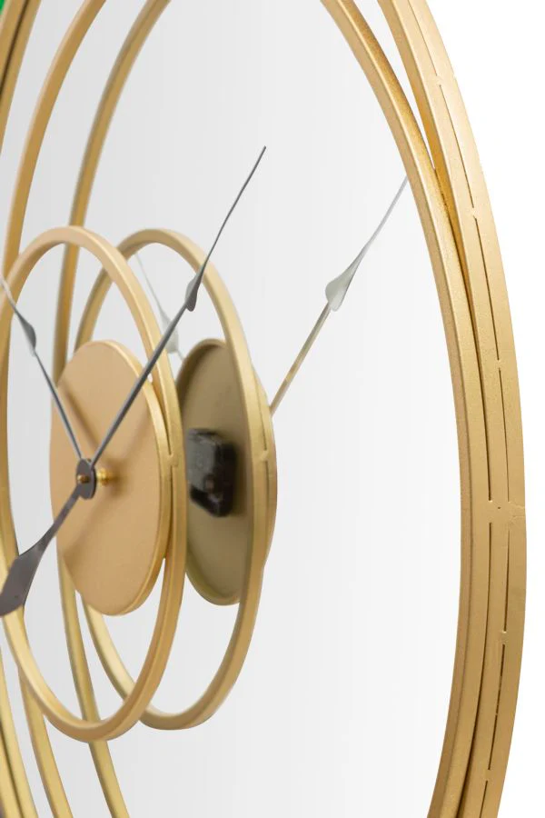 Orologio da Parete Rotondo in Specchio Ø 90x5,5 cm - Image 4