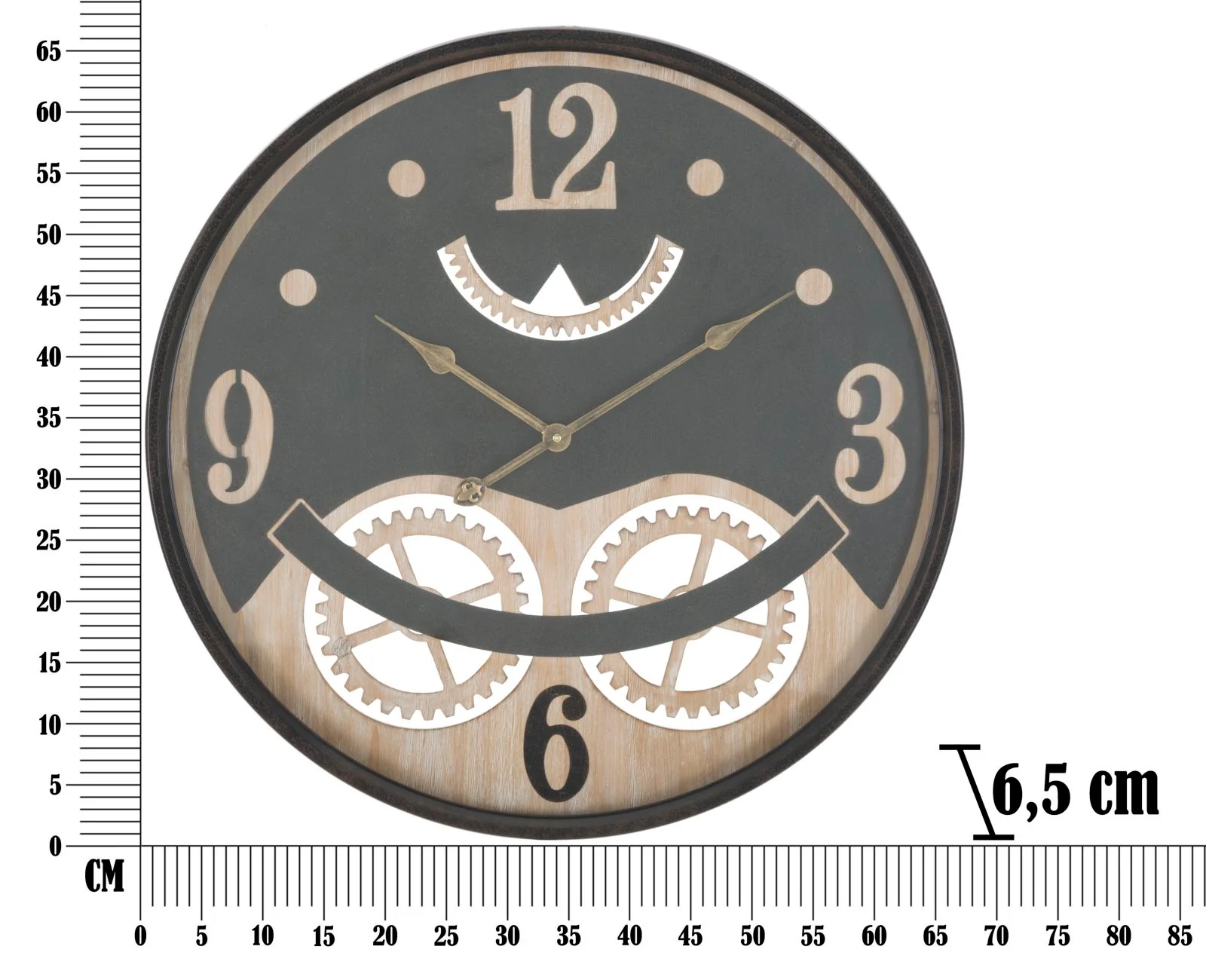 Orologio da Parete Elegante Ø 67 cm - Design Contemporaneo - Image 3