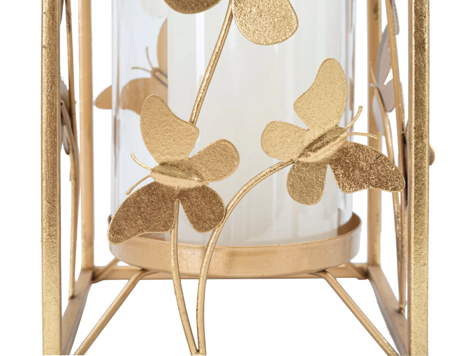 Portacandele Farfalla Glam 14x14x29 cm - Image 2