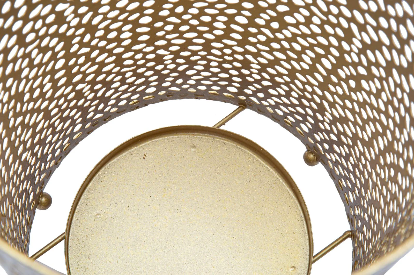Portaombrelli Glamoro in Metallo Dorato Ø 24x43 cm - Image 4
