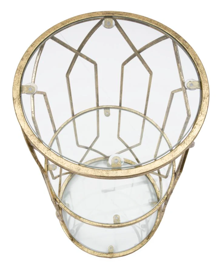 Tavolino Portatelefono Elegante Tunisi Doppio ø 35x71 cm - Image 3