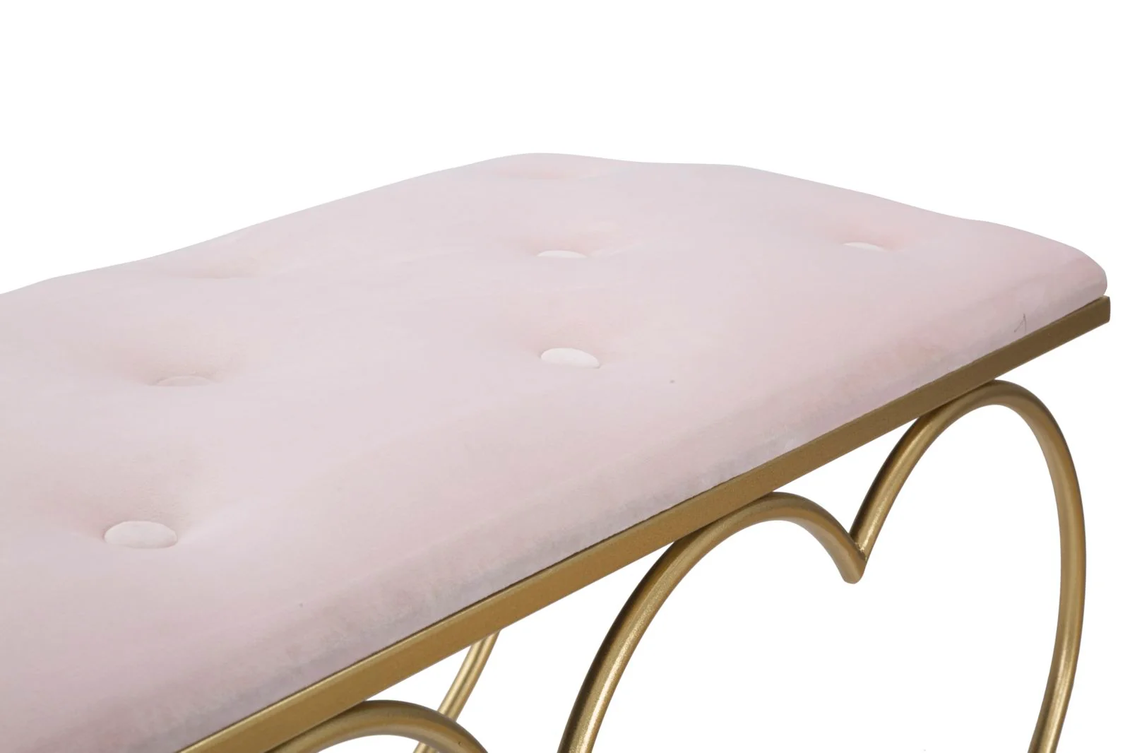 Panca Cuore Rosa Elegante 105x37,5x51,5 cm - Image 4