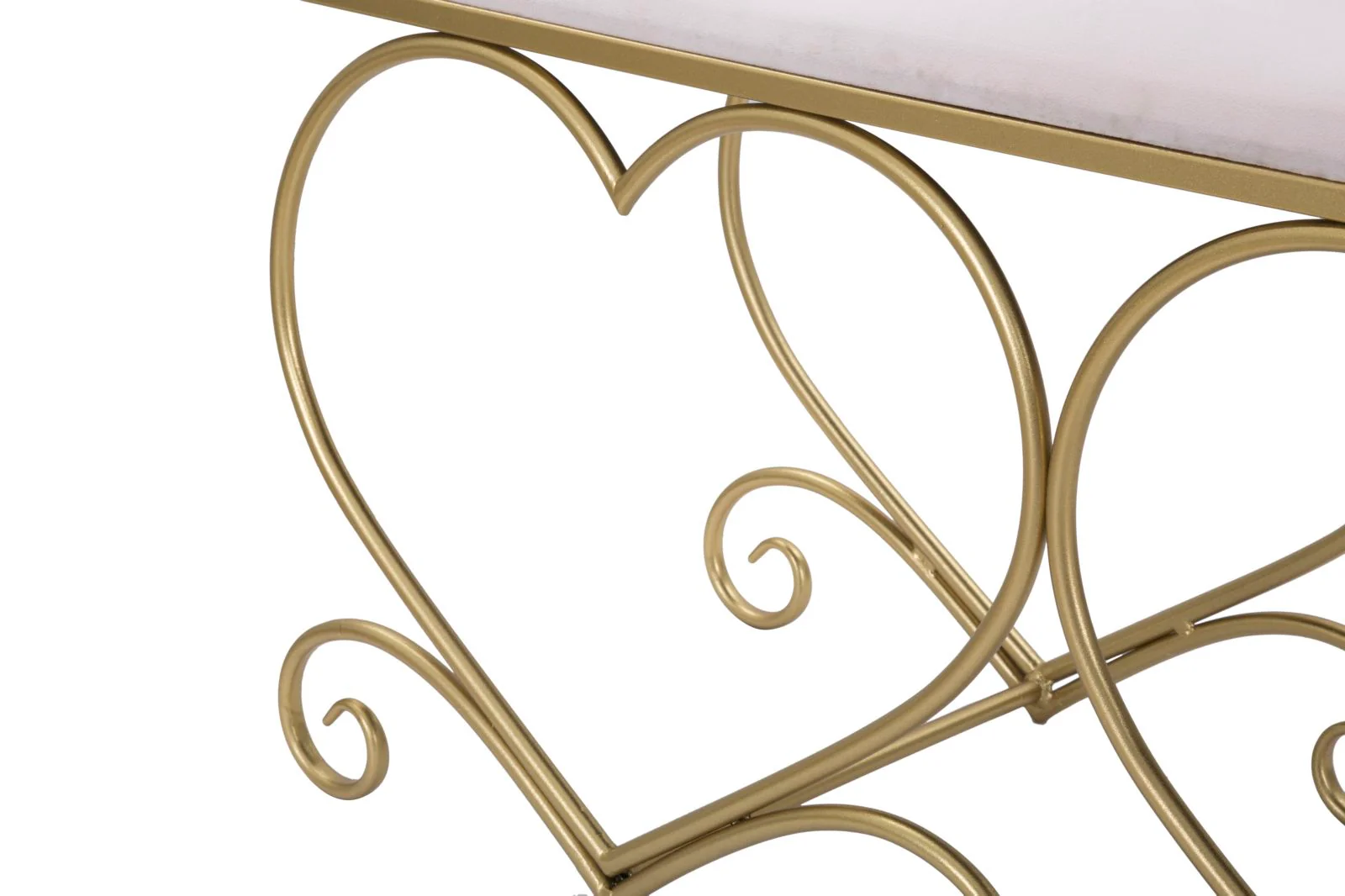 Panca Cuore Rosa Elegante 105x37,5x51,5 cm - Image 6