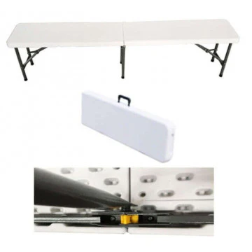 Panca pieghevole Catering con struttura resistente in metallo e seduta in ABS - Image 2