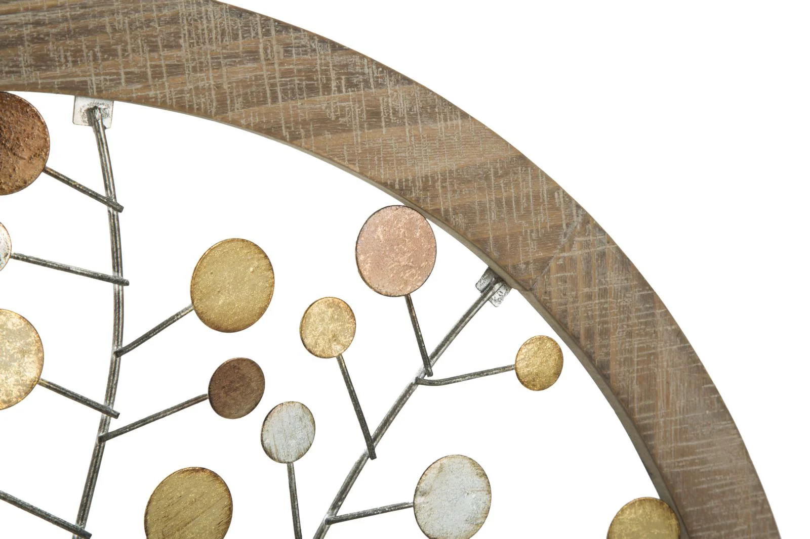 Pannello Decorativo Albero della Vita con Specchio Ø 61 cm - Image 4