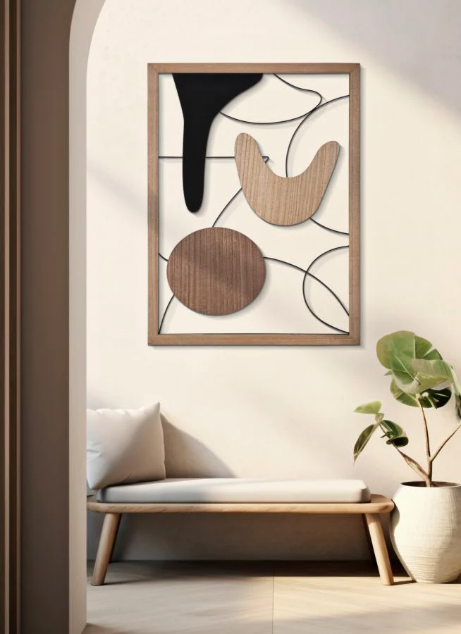 Pannello Decorativo Astratto Astroy - cm 60x2x80 - Image 5