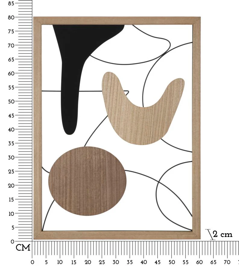Pannello Decorativo Astratto Astroy - cm 60x2x80 - Image 6