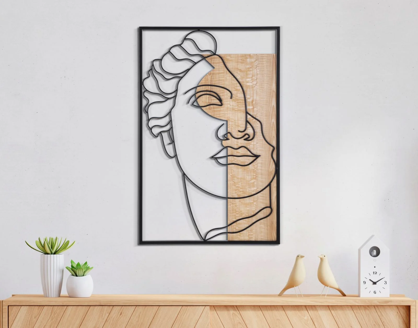 Pannello Decorativo 3D David - cm 50x2x80 - Image 5