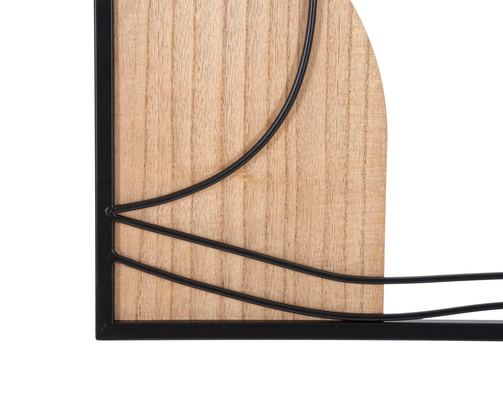 Pannello decorativo 3D David in metallo e legno - cm 55x2x80 - Image 3