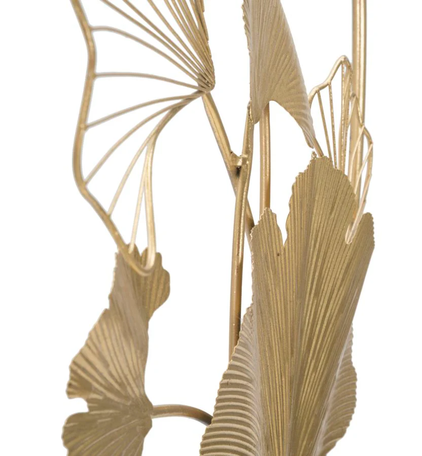 Pannello decorativo 3D in metallo dorato cm 120,5x4,2x80,5 - Image 4