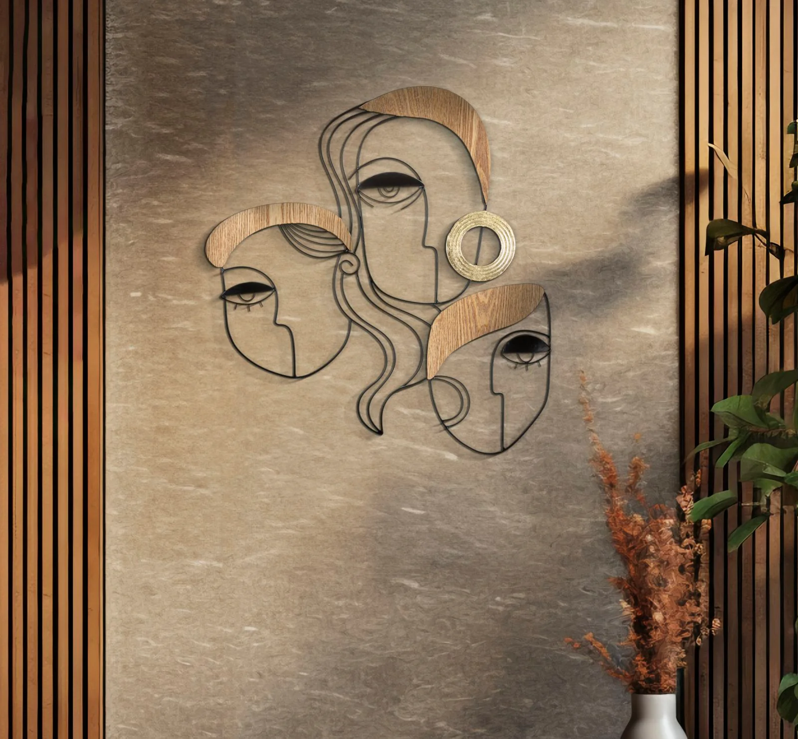 Pannello Decorativo 3D Picassy cm 53x2x55 - Image 5