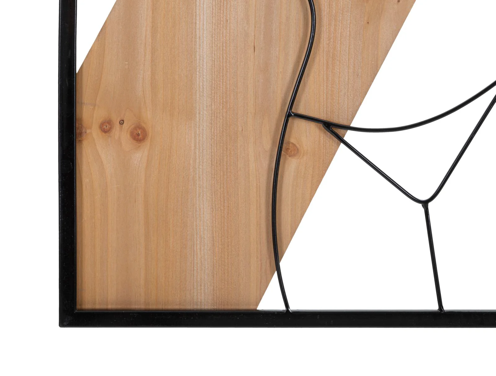 Pannello Decorativo 3D in Ferro e Legno - Dimensioni 50x2x90 cm - Image 4