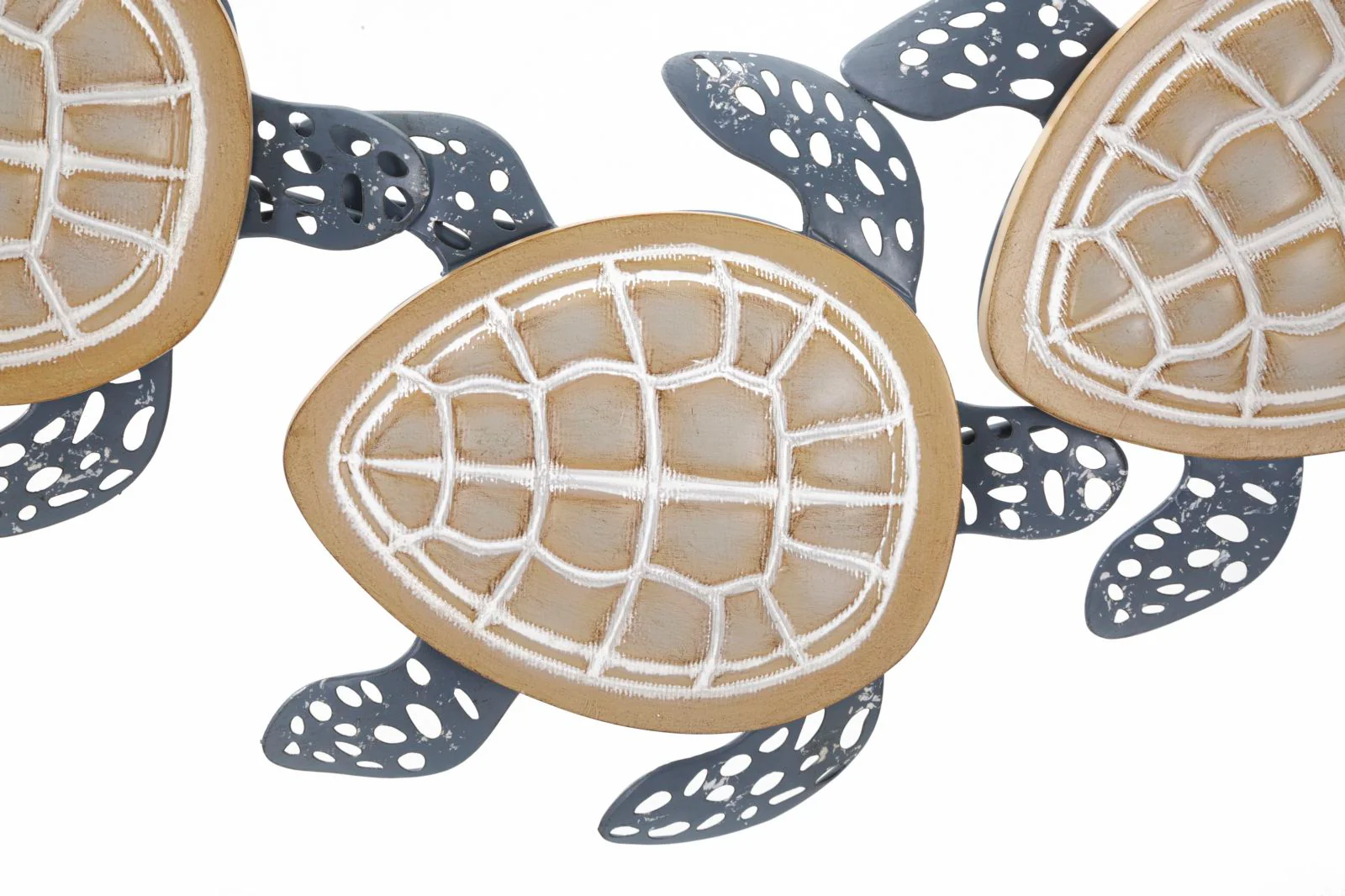 Pannello decorativo 3D con tartarughe marine cm 111,5x6,3x43 - Image 2