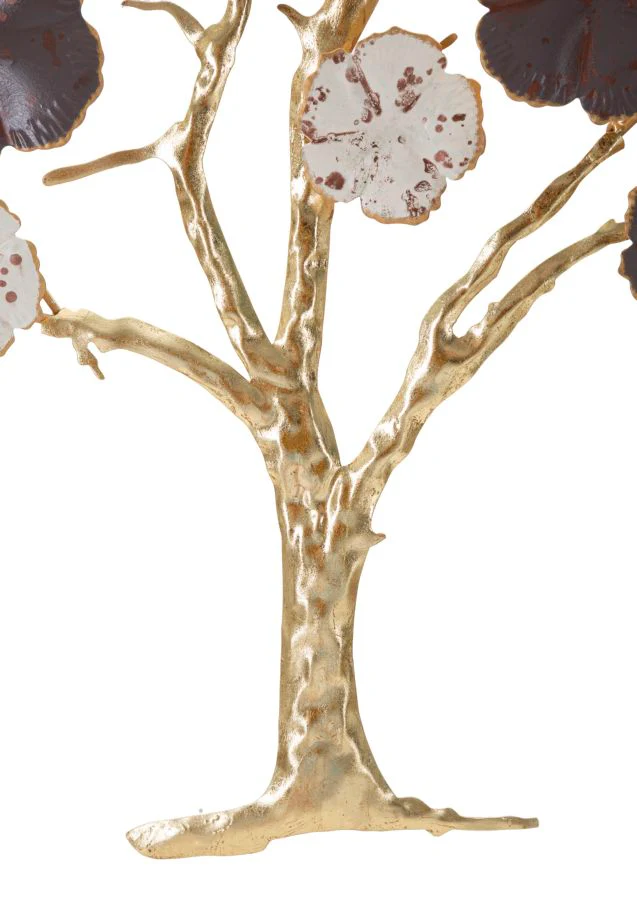 Pannello Decorativo in Ferro a Forma di Albero Purpy 73,7x5x80 cm - Image 4