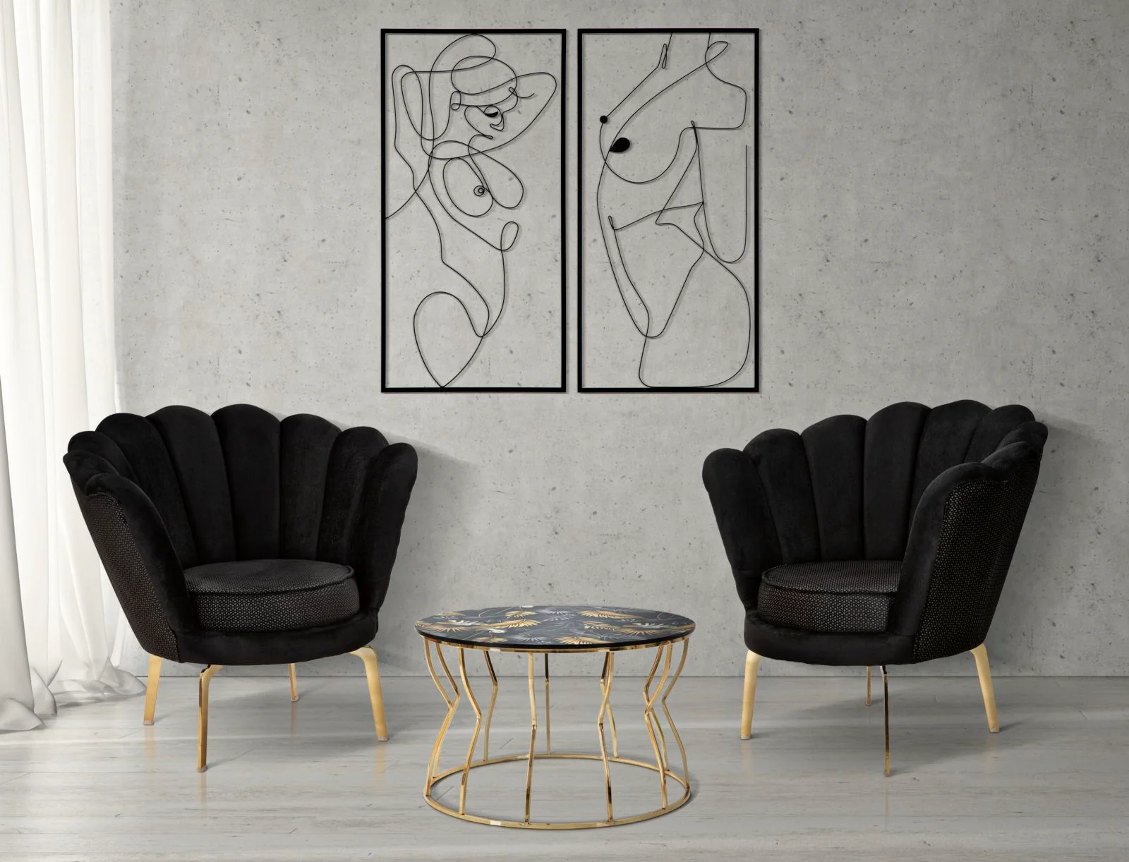 Pannelli Decorativi in Ferro Body Simply - Coppia Elegante 50x1x100 cm - Image 5