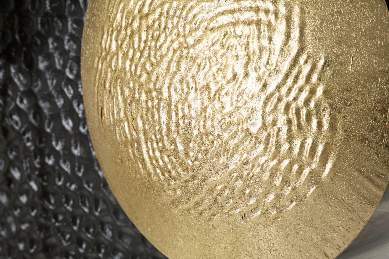 Pannello Decorativo Astratto in Ferro Boly cm 129,5x8,3x53,3 - Image 3